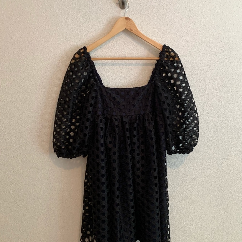 Kimchi Blue Moe Dot Lace Mini Dress